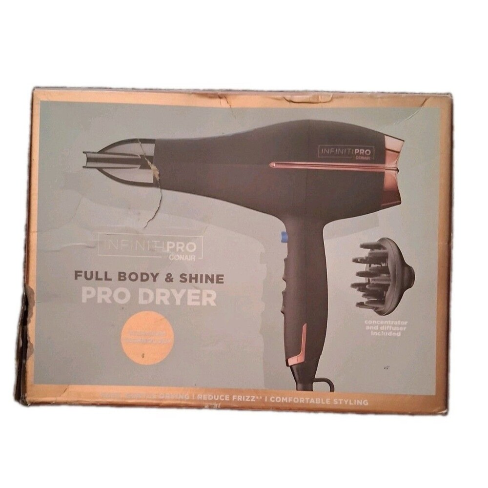 InfinitiPRO by Conair Full Body & Shine Pro Hair Dryer (1875W)